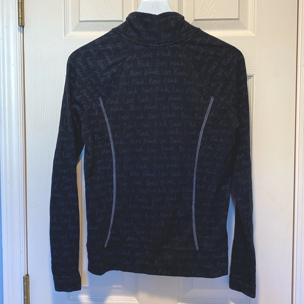 PINK Yoga Quarter Zip Athletic Top EUC - Picture 3 of 5